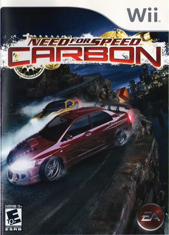 Need for Speed Carbon box art for Wii